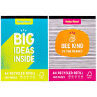 A4 Pukka Planet Recycled Refill Notepads: Assorted image number 1